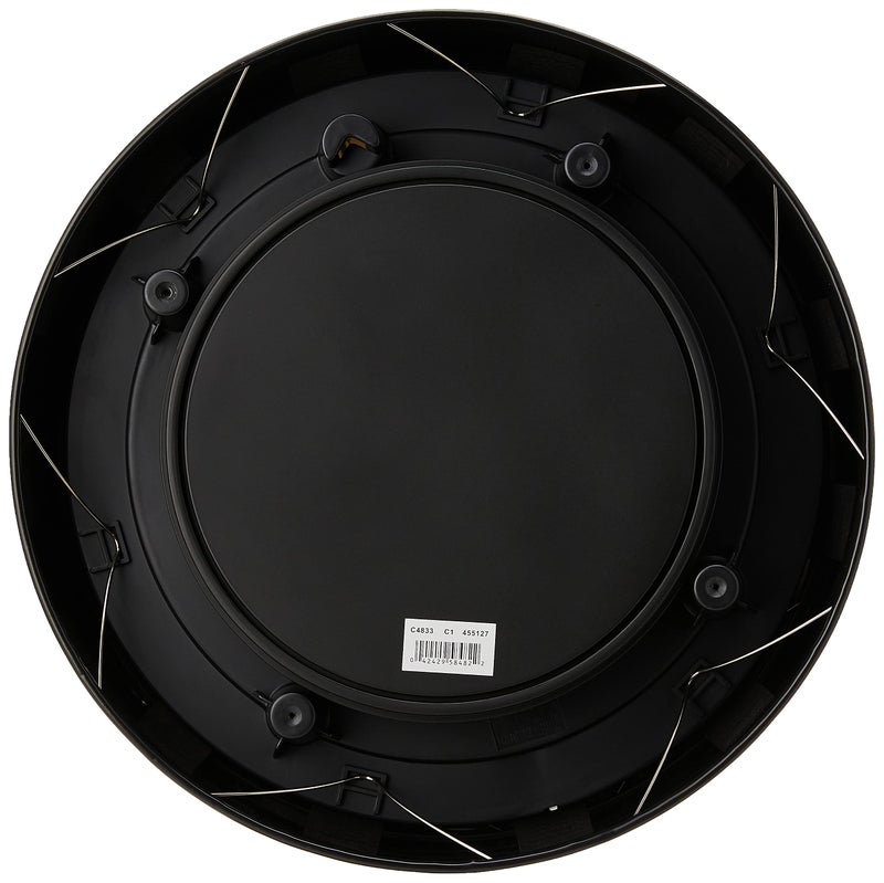 Bulova Industrial Motion Wall Clock, 12.8, Aged Black (C4833) - Image 3